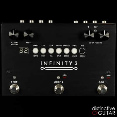 Pigtronix Infinity Looper 3 Stereo Double Looper W/ Midi image 1