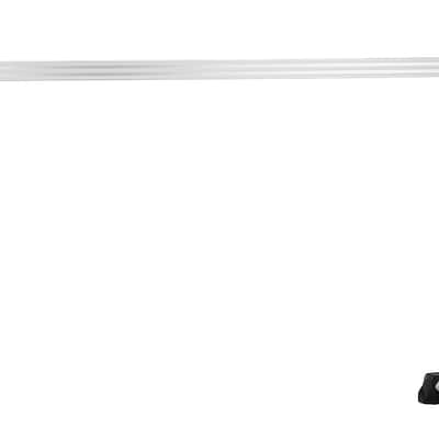 Pearl Icon Curved Rack Expansion Bar with Leg - Chrome (DR511CE) image 3