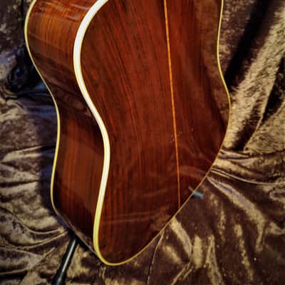 Guild D-50 Dreadnought Acoustic 1974 One Owner! Highly Figured Rosewood Back image 10