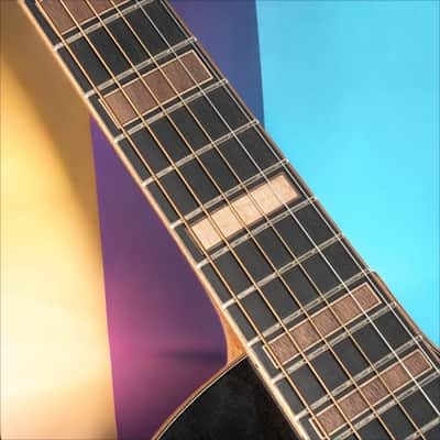 Cort Masterpiece Series Modern Black Acoustic-Electric Guitar - Stunning Trans Black Gloss Finish w/ Case image 8