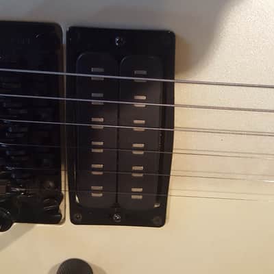 Kramer ProAxe Standard 1989 Pearl White w/OHSC Vintage Seymour Duncan Trembucker Hotrail image 16