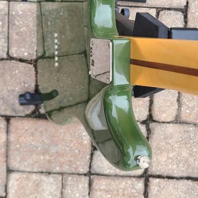 Immagine Fender Offset Series Mustang with Maple Fretboard 2017 - 2019 - Olive - 6