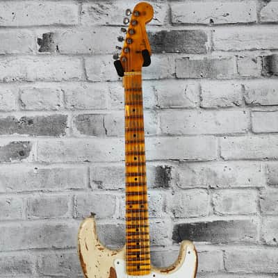 Fender Custom Shop Limited Edition 1956 Stratocaster Super Heavy Relic, Aged India Ivory image 4