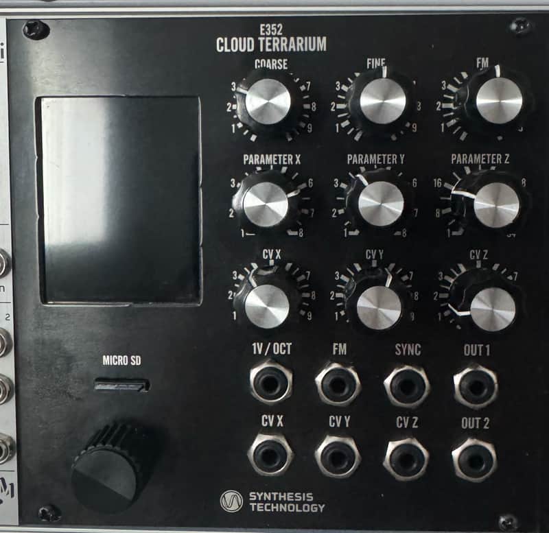 Synthesis Technology E352 Cloud Terrarium Module 2010s - Black image 1