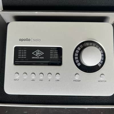 MINT Universal Audio Apollo Solo Thunderbolt 3 Audio Interface 2020 - Present - Silver image 3