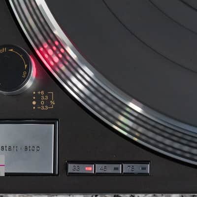 Technics SL-1200MK4 Black direct drive DJ turntable in Excellent Condition image 5