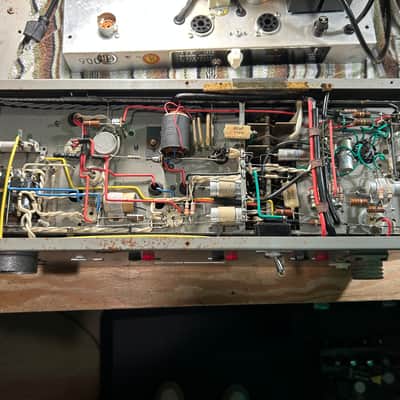 Heurtier 6w single ended el84 vintage tube amplifier project PA filmosound amp image 9