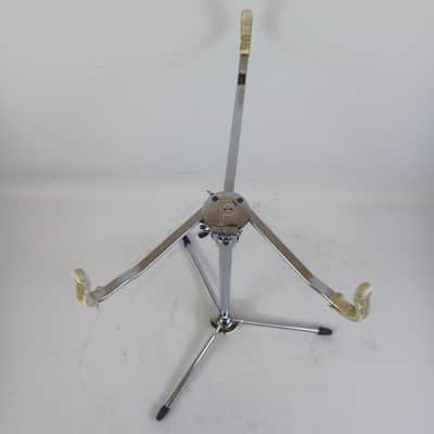 Premier #300 Flush Base New Era Snare Drum Stand Vintage 60s Chrome Flat England image 3