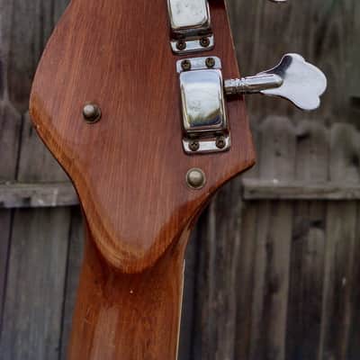 Teisco Bass 1960s White image 8