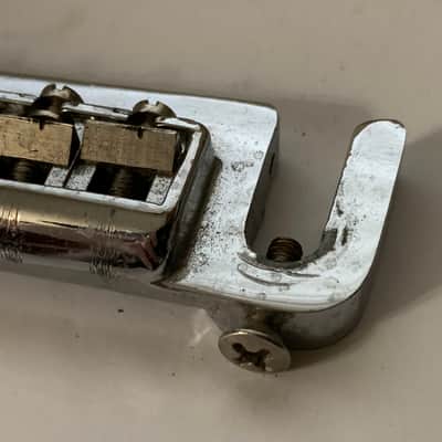Leo Quan Badass Wrap Around Tailpiece Bridge Wraparound - Chrome image 3