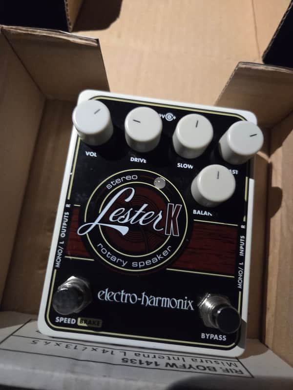 Electro-Harmonix Lester K Stereo Rotary Speaker 2015 - Present - Black / Brown image 1