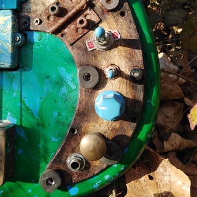 The "Black Lagoon" Steampunk Precision Bass image 8