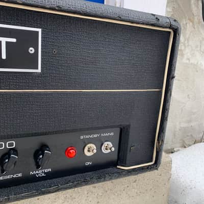 1975 Hiwatt DR103 Custom 100-Watt Guitar Amp Head [Fully Serviced] image 4