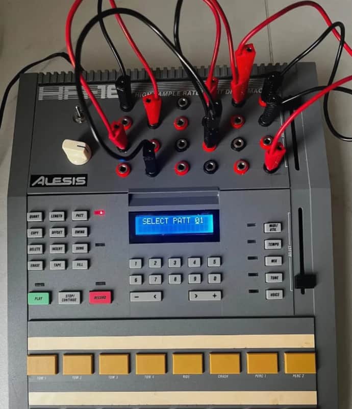 Alesis HR-16 Drum Machine 16 Bit Circuit Bent Edition image 1