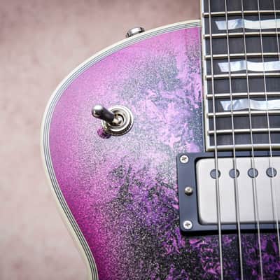 ESP MIJ Custom Shop Original Series Eclipse CTM/DB "Purple Peel + Ebony" (2024) image 6