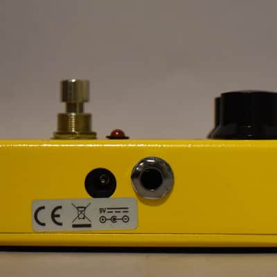 1990s MXR Distortion + Block Logo Reissue Distortion Effects Pedal Yellow image 7