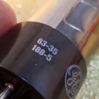 G.E Tight Matched Pair (2) 7355 tNOS AT1000 TESTED Vacuum Tubes Beam Power Pentode 1960-1976 image 16