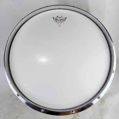 Yamaha 12x14"MS8014 Field Corps Marching Snare Drum White Japan Die-Cast Rim 80s image 11