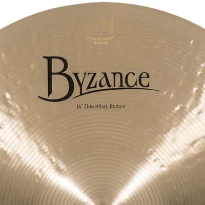 Immagine Meinl Byzance Traditional Thin Hi Hat Cymbals 14" - 7