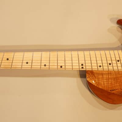 ABASI GUITARS Custom7 Multi Scale Burl Maple Top / Maple Fingerboard w/free shipping! image 6