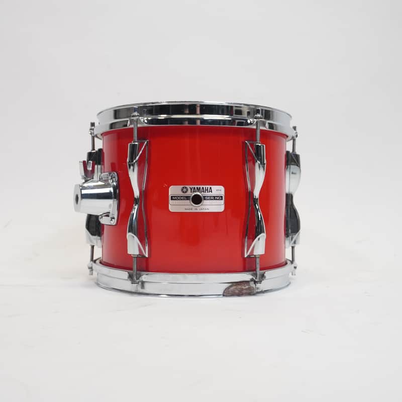 YAMAHA 9000 RECORDING CUSTOM  HOT RED 10x8 TOM image 1