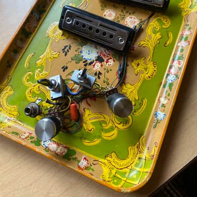 Teisco Pickups with Pots, Jack, Switches, Wiring image 1