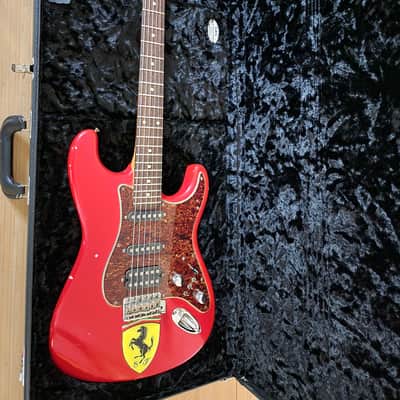 2010s Tatchi Custom Shop '60s Ferrari Red Stratocaster Nitro Relic HSS Super Strat Dream Machine Monstertones w Suhr USA Hardshell Case Moollon MIK image 6