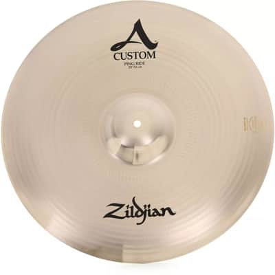 Zildjian 20" A Custom Ping Ride Cymbal - NEW image 4