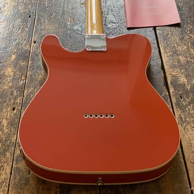 Fender Japan Limited Edition Japanese Domestic Only FSR 1960's Fully Bound Custom Telecaster Fiesta Red MIJ image 2