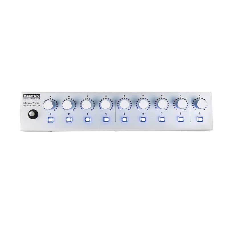 Kenton Electronics Killamix Mini USB MIDI Controller (Detented Encoders) image 1