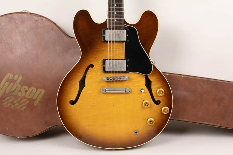 1987 Gibson ES-335 Dot, Sunburst, Ex-Joe Newman / Alt-J