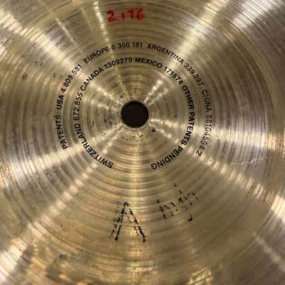 🍿 🎥✨PAISTE 20” Signature Concert/Marching cymbal RARE 2176 grams *video demo* image 3