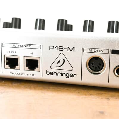Immagine Behringer Powerplay P16-M 16-Channel Digital Personal Mixer CG01ZSZ - 8