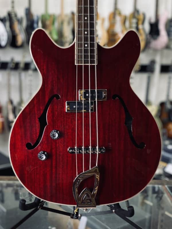 Guild Starfire I Bass Left-Handed Semi-Hollowbody Cherry Red Newark Street Collection (new) image 1