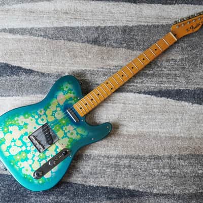 Fender Japan TL69-85 ’69 Telecaster Reissue Blue Flower BFL A-Serial MIJ Fujigen 1993-1994 image 1
