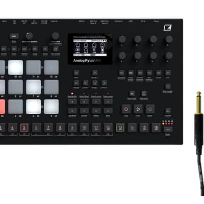 Elektron Analog Rytm MKII - Black incl. 1x Cordial EU 3 PP - Bundle Set image 6