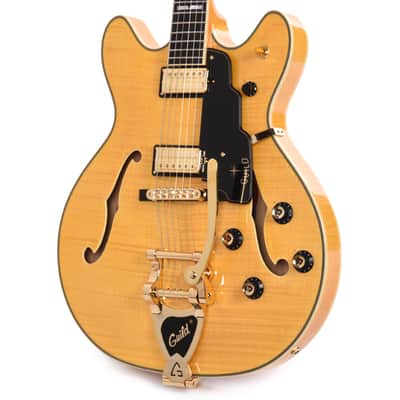 Guild Starfire VI Newark Flame Maple Blonde image 2