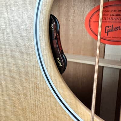 Gibson Acoustic J-35 Faded 30s Acoustic-Electric Guitar - Antique Natural image 6