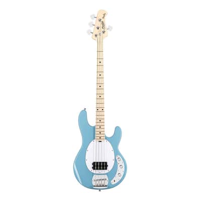 Sterling by Music Man StingRay RAY4 Bass Guitar - Chopper Blue image 2