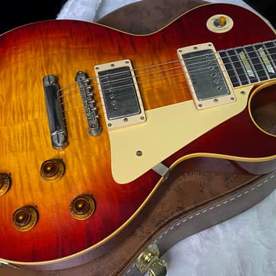 NEW! Gibson Custom Shop 1959 Les Paul Standard Murphy Lab Light Aged - Dark Cherry - Only 8.55 lbs - One Off! Dealer Select - Authorized Dealer - G07378 image 4