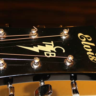 Elvis Presley Epiphone Guitar Acoustic made in USA TCB EE-101/BK