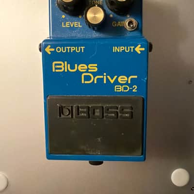 Keeley Boss BD-2 Blues Driver Overdrive with Phat Mod 2010s - Blue image 1