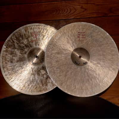 Istanbul Pre-Split, 14" Hi hats 1980s - Traditional image 2