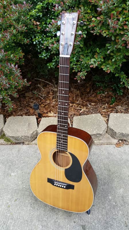 Fender F-25 acoustic guitar image 1