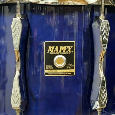 Mapex 8x14 Orion Snare Drum – Cobalt Blue (1990s) image 2