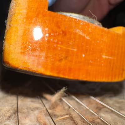 Vintage 1981 Fender Stratocaster USA Translucent Red Kahler Guitar OHSC 1970s image 20