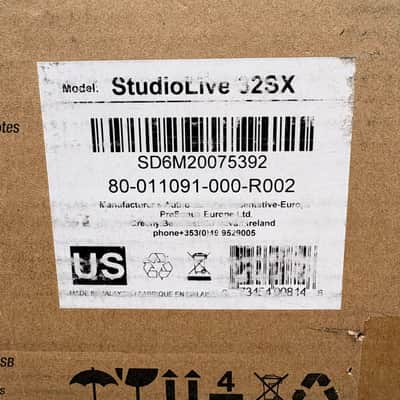 PreSonus StudioLive 32SX Compact 32-Channel Digital Mixer and USB Audio Interface 2019 - Present - Black / Silver image 2