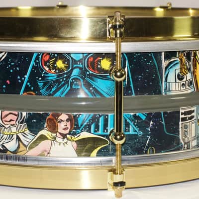 STAR WARS Comic Book Wrapped Ludwig Acrolite Snare image 6