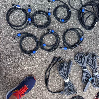 Lot 6 items Gepco Pro Speaker Cable w/ Neutrik NL2FC Speakon Connectors – 12AWG image 5