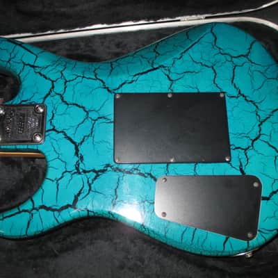 Washburn G-5V 80's Green Crackle image 3